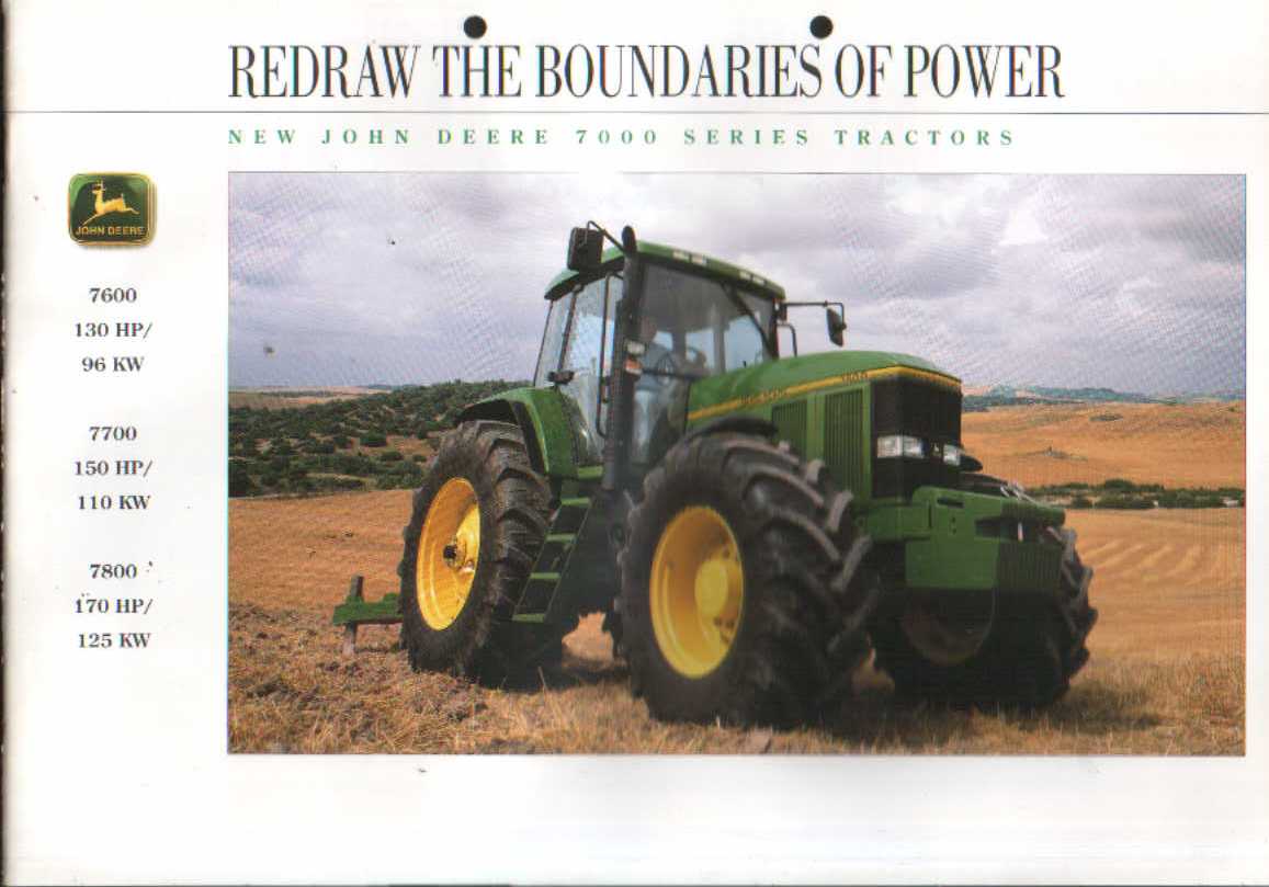 John deere 7000-series