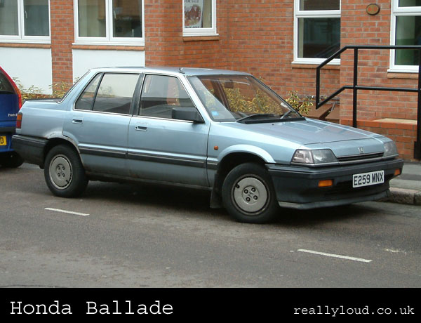 Honda Ballade - Specs, Photos, Videos And More On TopWorldAuto