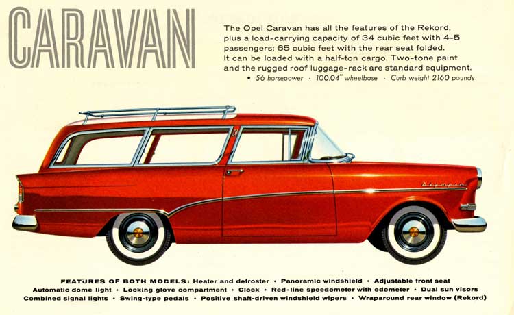 Opel caravan