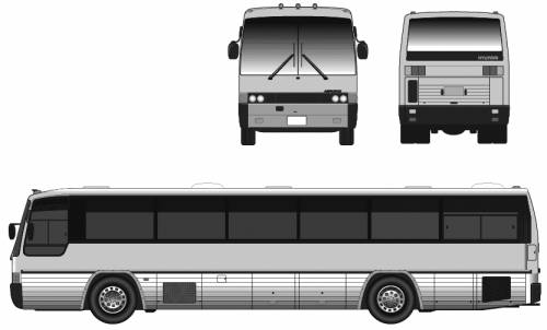 Hyundai bus