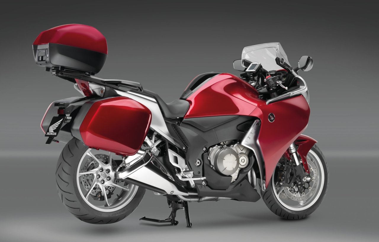 Honda VFR 1200 посадка