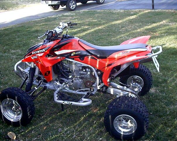 Honda TRX 450 White