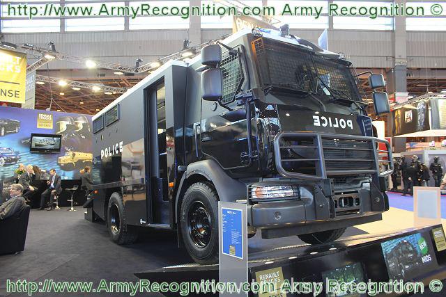 Alvis Armored security truck