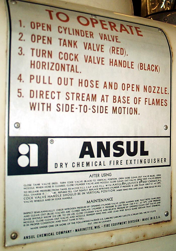 Ansul Fire hose trailer