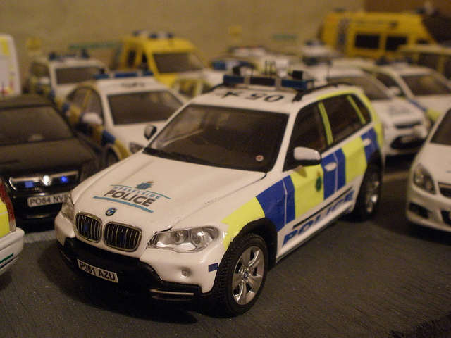 BMW Armored Police unit