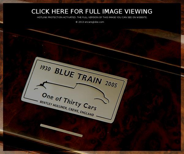 Bentley Arnage Blue Train Edition