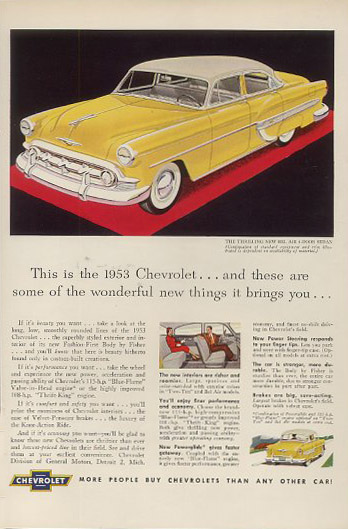 Chevrolet 4 Dooe Sedan