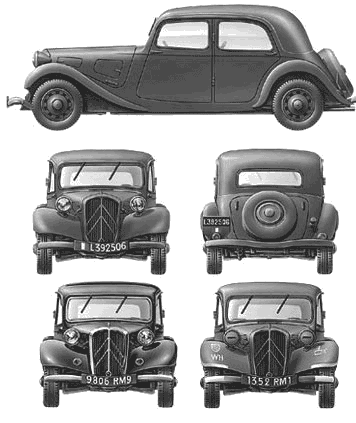 Citroen Traction - Avant