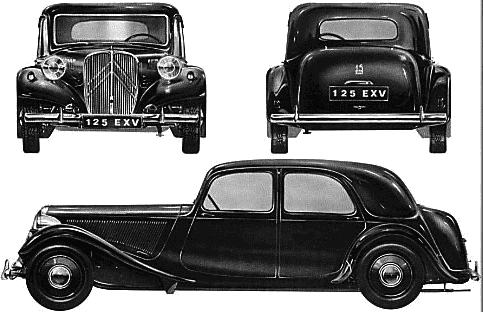 Citroen Traction - Avant