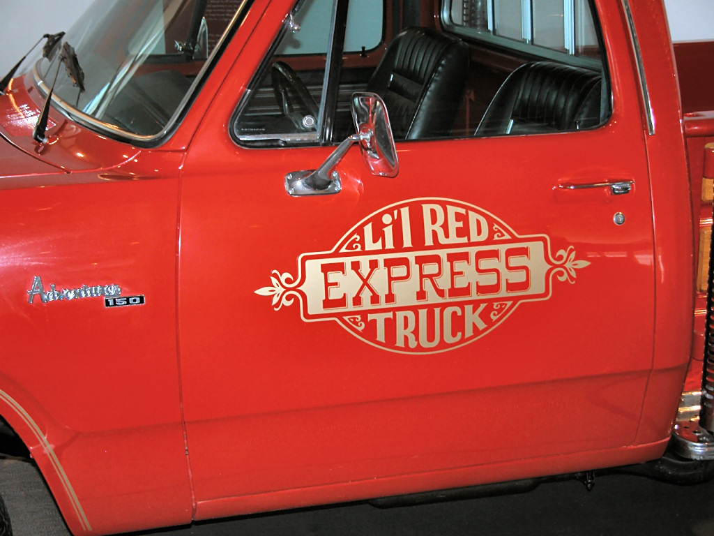 Dodge Adventurer 150 Lil Red Express Truck-2