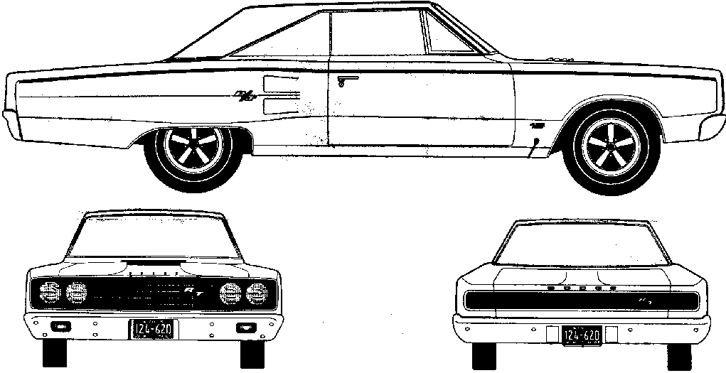 Dodge Coronet 2-dr Coupe
