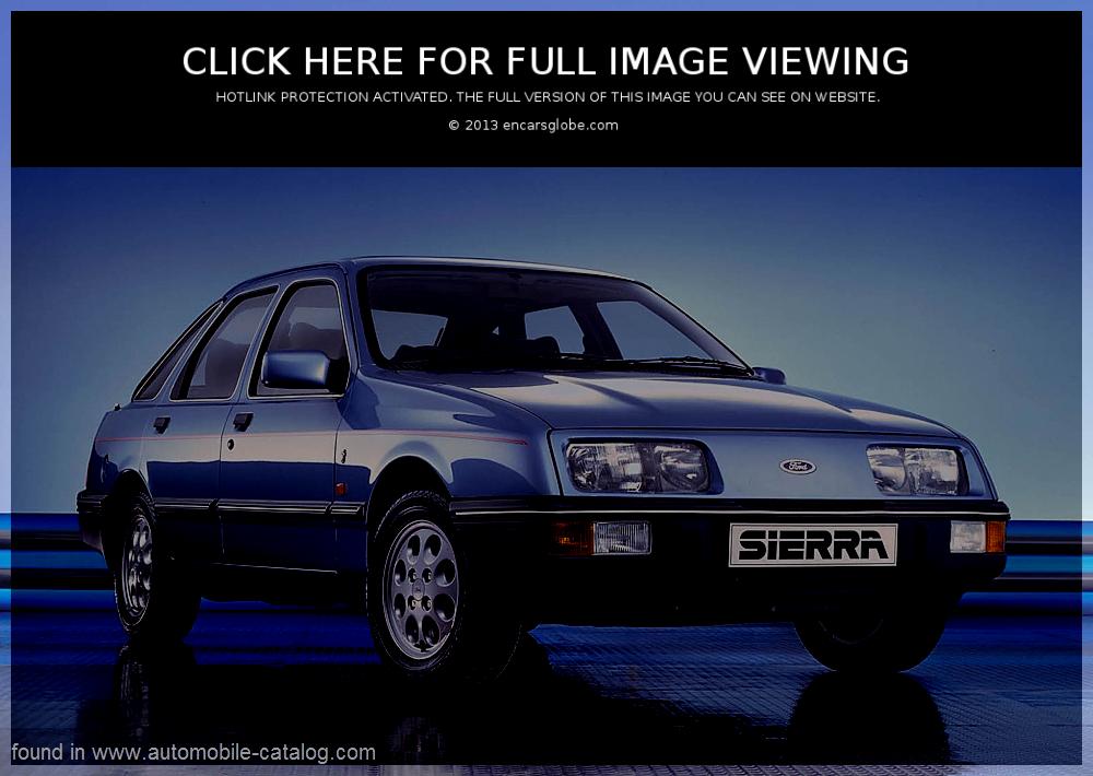 Ford Sierra Xr4i 28 V6 Cologne