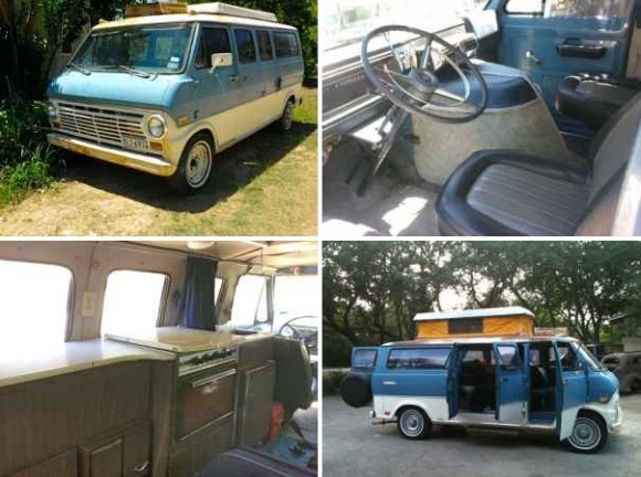 Ford Econoline 150 hi-top camper