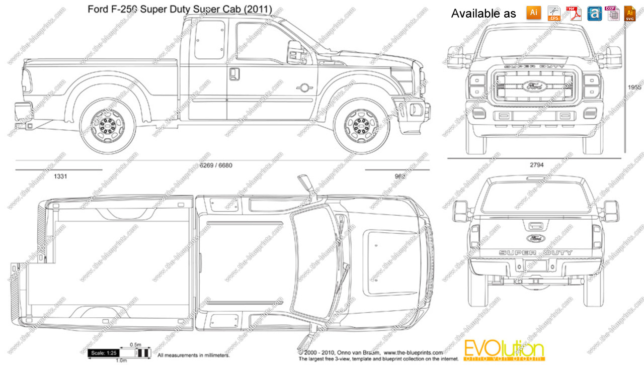 Ford f 150 чертежи