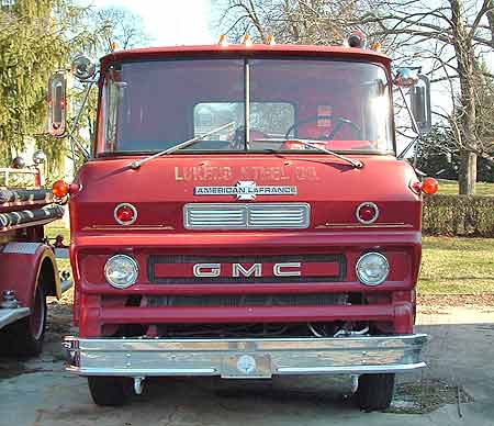 GMC 450 fire truck