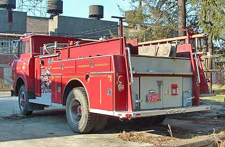 GMC 450 fire truck