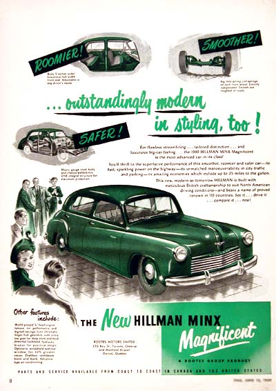Hillman Minx sedan