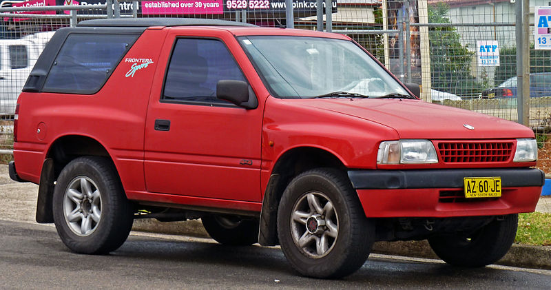 Holden Frontera 18