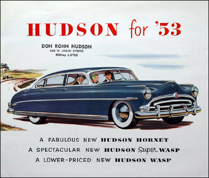 Hudson Super Wasp 2dr Brougham sedan
