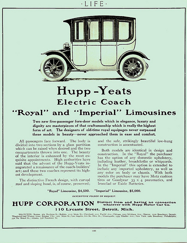 Hupp-Yeats Electric Coach