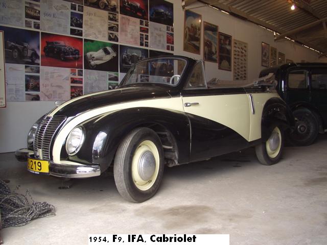 IFA F9 Cabriolet