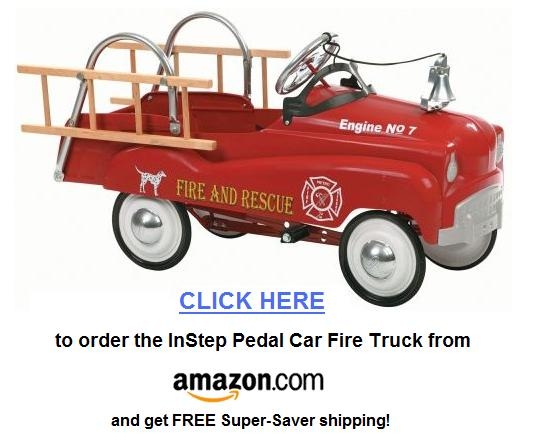 Instep Ladder Truck pedal car