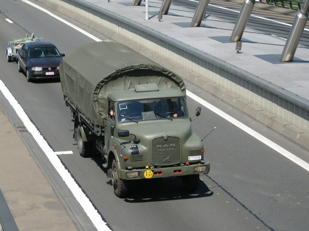 MAN 4t military truck