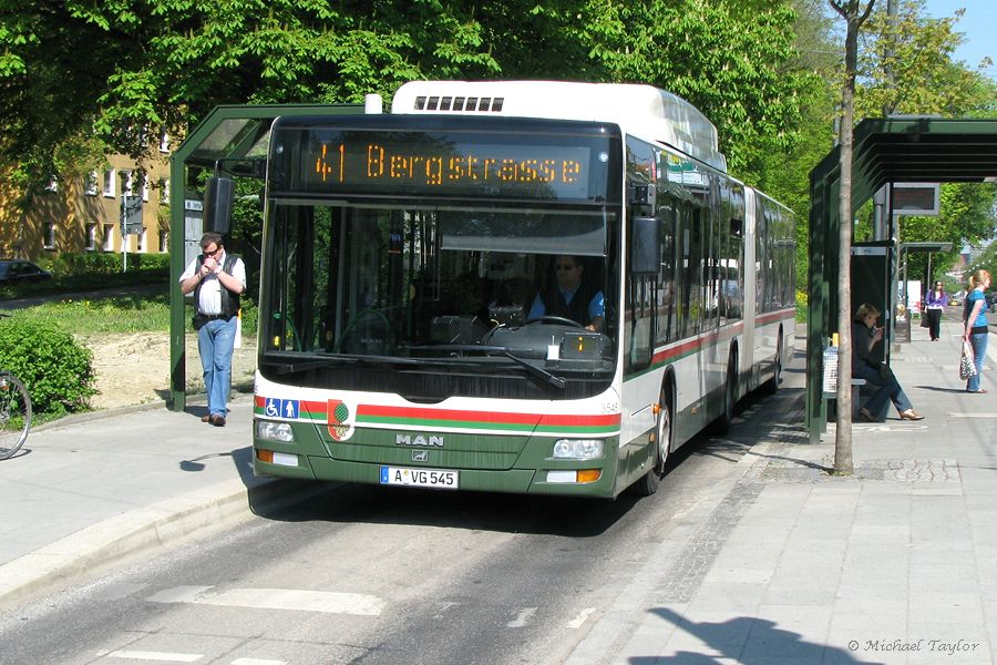 MAN NG 313 CNG articulated low-floor