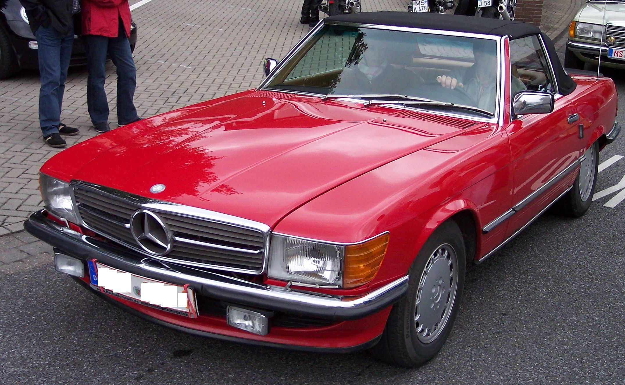 Mercedes sl560 кабриолет