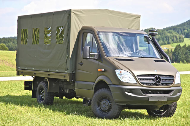 Mercedes Benz Sprinter 4x4 грузовой