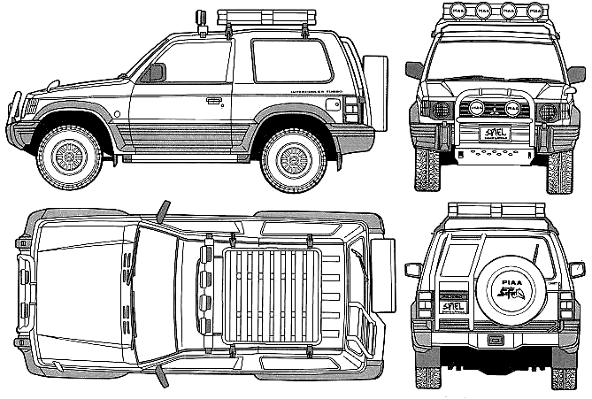 Mitsubishi Pajero SWB