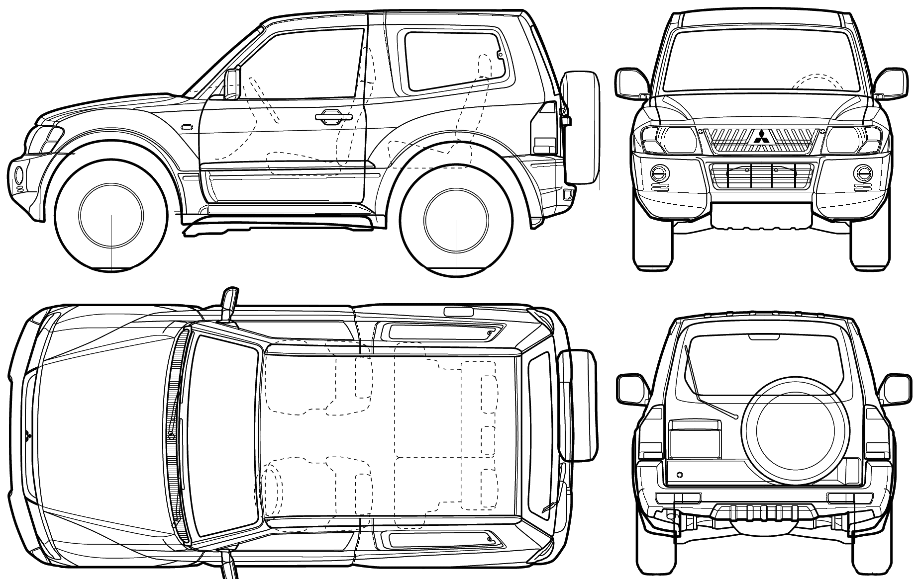 Mitsubishi Pajero SWB