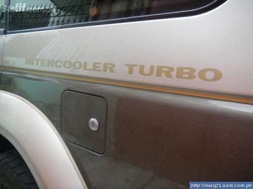 Mitsubishi Pajero 30 Intercooler Turbo