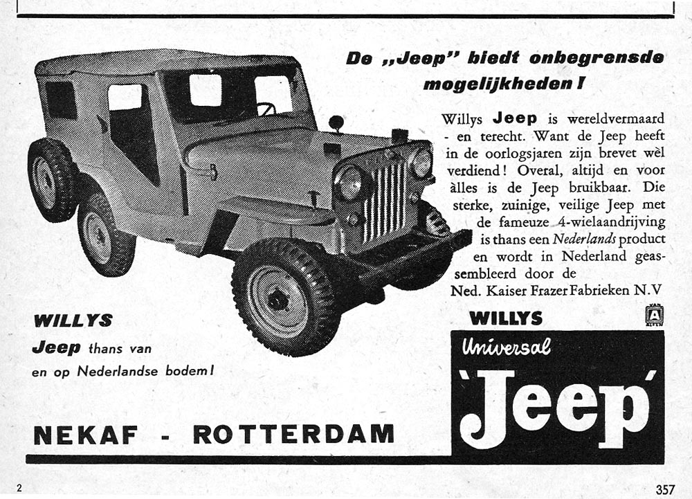 NEKAF Jeep