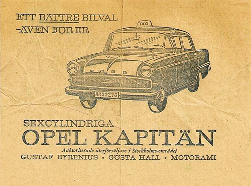 Opel Kapitn ambulance
