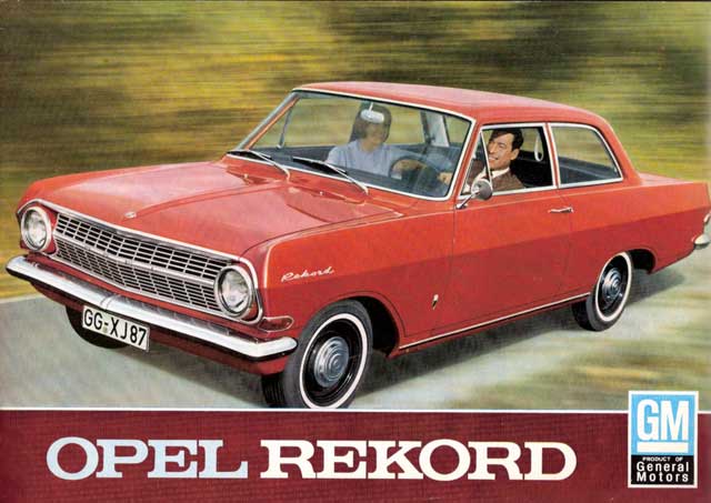 Opel Rekord 4dr