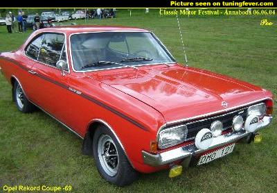 Opel Rekord Sprint coupe