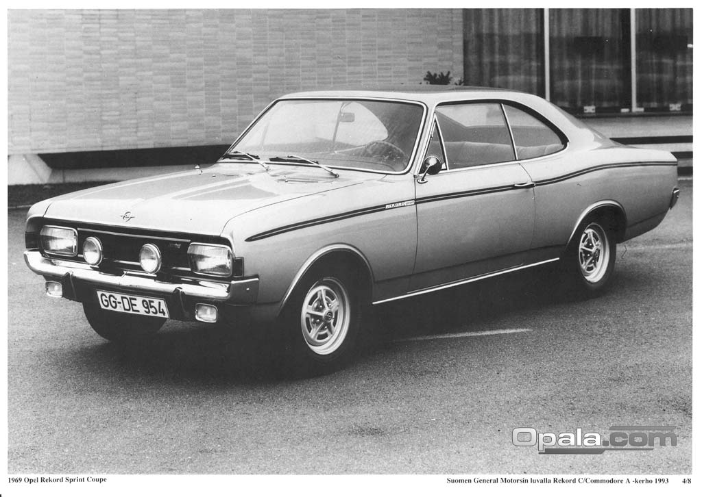 Opel Rekord Sprint coupe