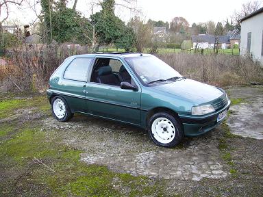 Peugeot 106 Green
