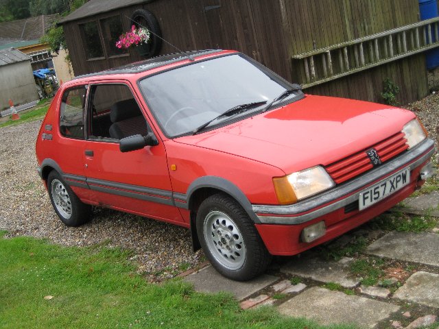 TopWorldAuto >> Photos of Peugeot 205 14 GT - photo galleries