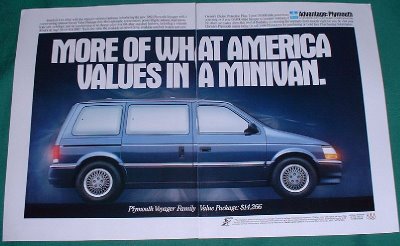 Plymouth Voyager Van