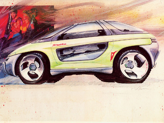 Pontiac Stinger concept car