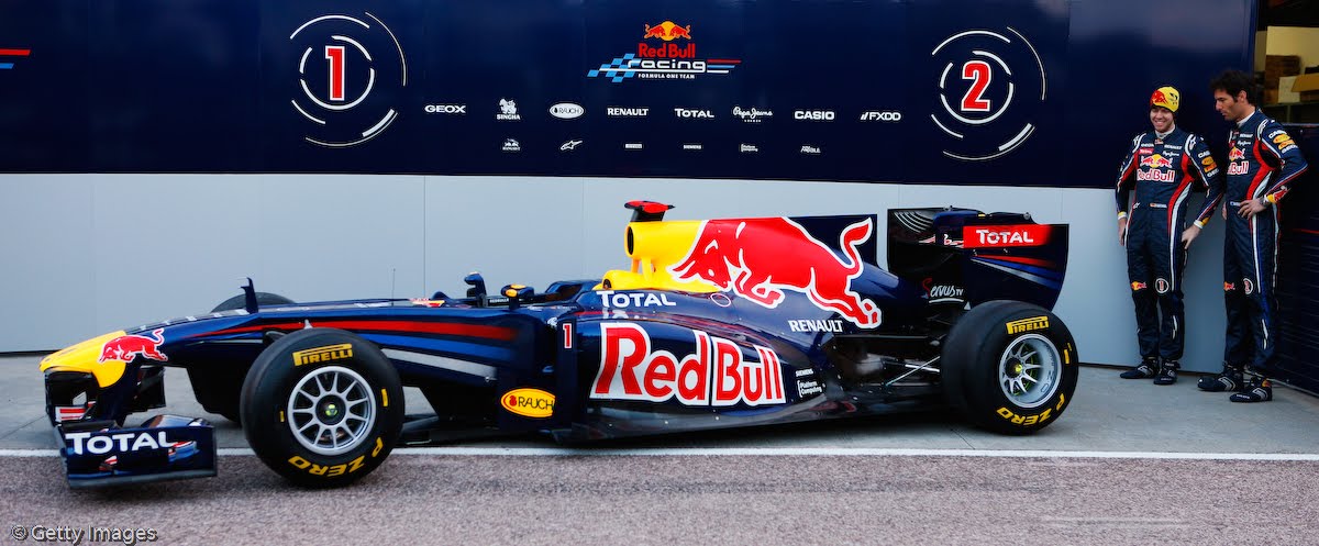 RED BULL RACING F1 TEAM RB6 RENAULT RS27 -2010