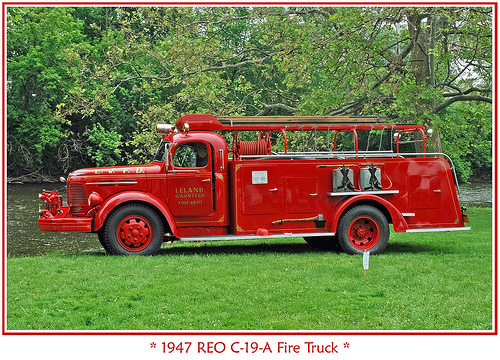 REO Fire Truck