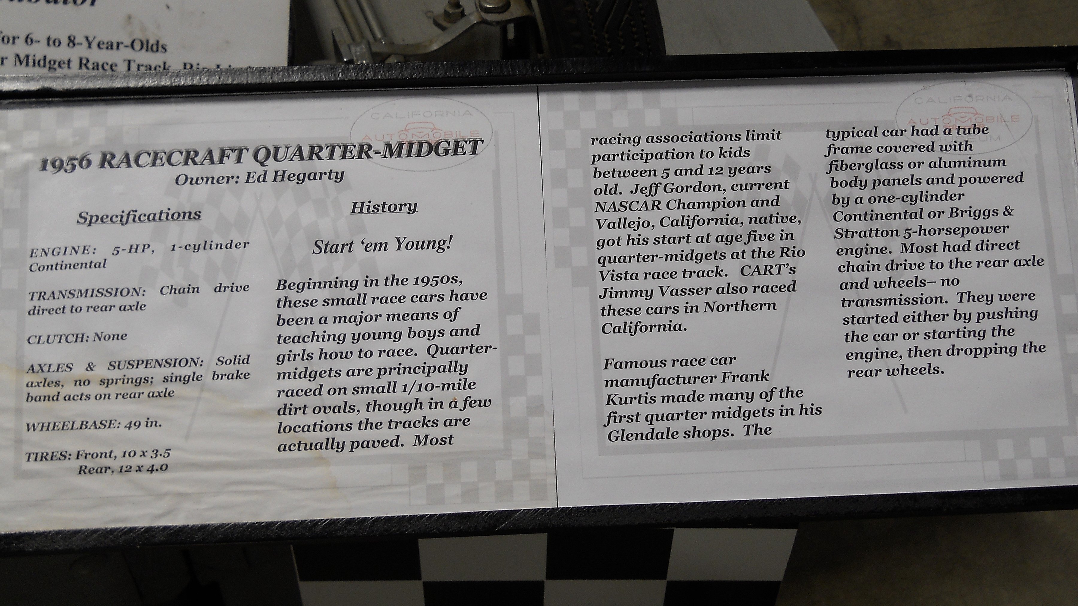 Racecraft Quater-Midget