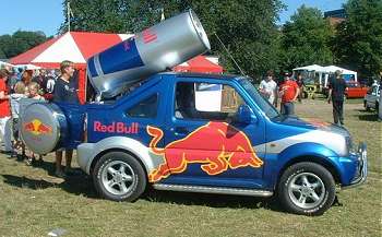 Suzuki Gimny Red Bull