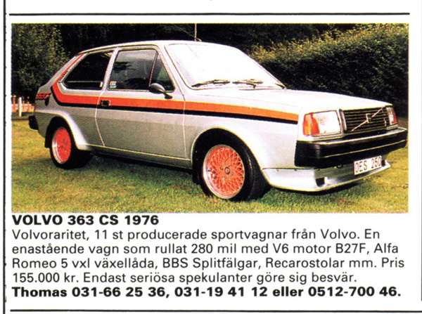Volvo 343 R-Sport