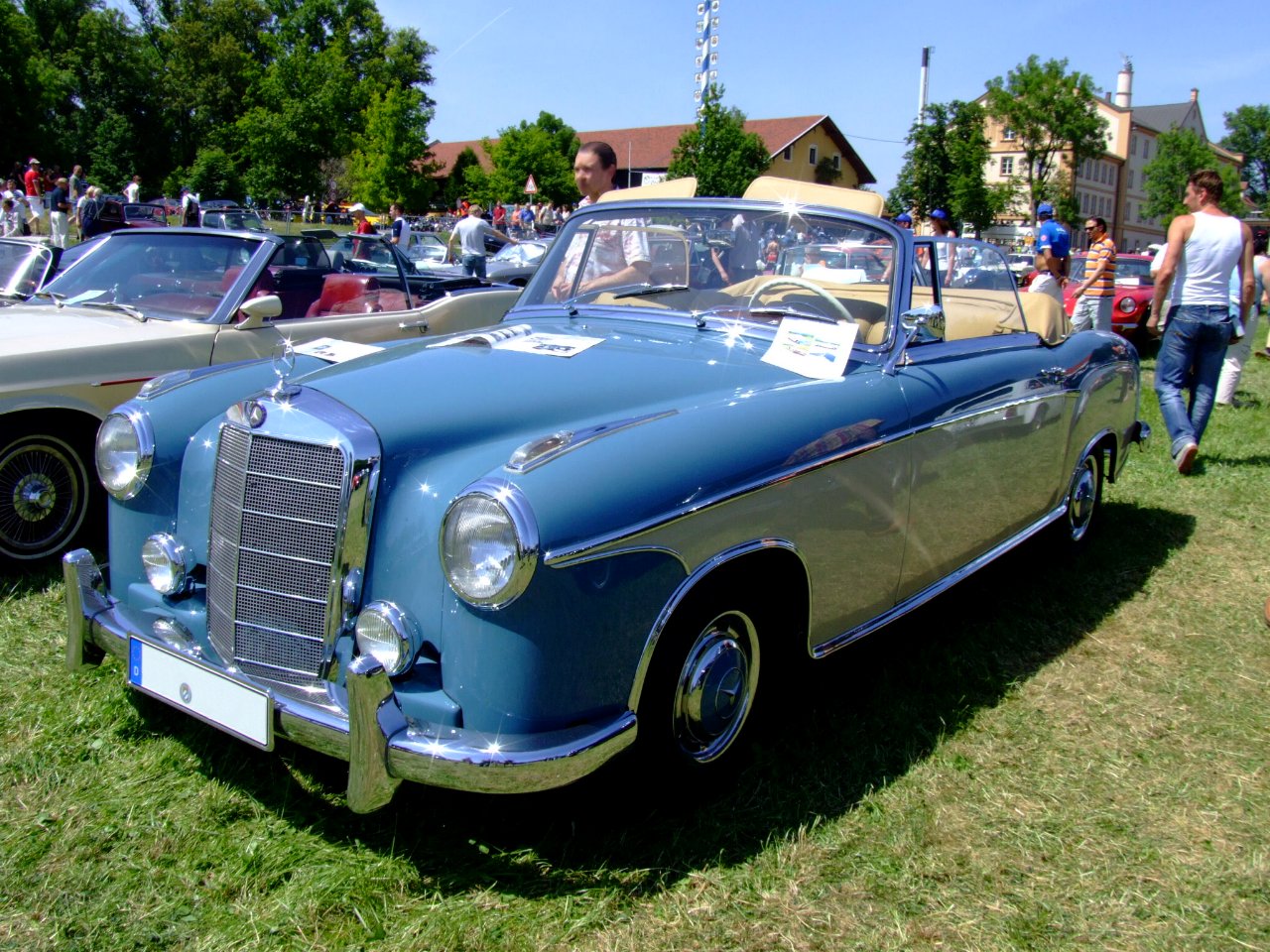 Mercedes-benz ponton