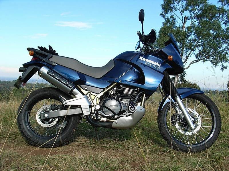 Kawasaki kle 500 фото