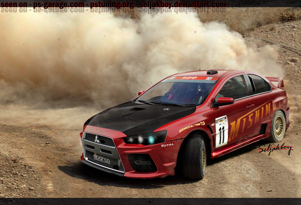 Mitsubishi Lancer Evolution 10 Rally